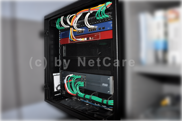 Telefonanlage im Rack